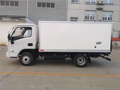 國六躍進小福星冷藏車可進地下車庫